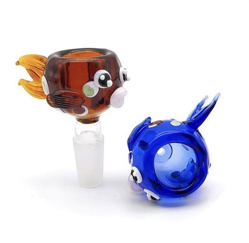 14mm Fish Glass Bowl - Bongsus